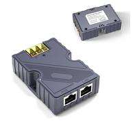 Adaptateur Dishy V2 vers RJ45, Injecteur GigE PoE 150W avec ESD, Convertisseur Réseau Haut Débit pour Internet Satellite