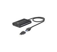 Sonnet USB3-DDP4K adaptateur graphique USB 3840 x 2160 pixels Noir