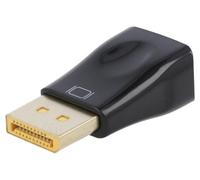 Adaptateur DisplayPort 1.1a prise male D-Sub 15pin HD femelle Full HD - noir