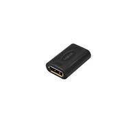 LogiLink Adaptateur DisplayPort AV – 1x DisplayPort vers 1x DisplayPort – noir
