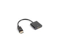 Adaptateur DisplayPort M-HDMI F noir 10 cm AD-0009-BK