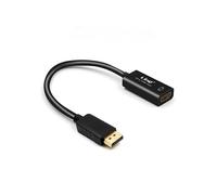 Adaptateur DisplayPort Mâle vers HDMI Femelle Full HD 3D 1920 x 1080p LinQ Noir