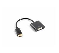 Adaptateur DisplayPort vers DVI Lanberg AD-0007-BK Noir 10 cm