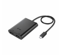 Adaptateur DisplayPort vers HDMI i-Tec C31DUAL4KHDMI Noir 4K Ultra HD