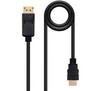 Adaptateur DisplayPort vers HDMI NANOCABLE 10.15.430 Noir Blanc G