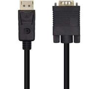 Adaptateur DisplayPort vers VGA Aisens A125-0462 noir 3 m