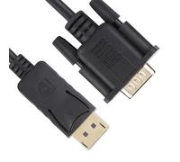 Adaptateur DisplayPort vers VGA - ESTINK - 1.8m - Résolution 1080p - Audio et Vidéo HD - Connecteurs Plaqués Or