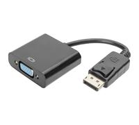 Adaptateur DisplayPort, VGA Digitus AK-340410-001-S [1x DisplayPort mâle - 1x