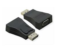Value 12.99.3156 Adaptateur [1x DisplayPort mâle - 1x VGA femelle] noir Noir G