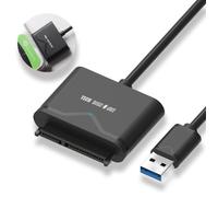 Adaptateur disque dur externe - TD® - SATA USB - 12 To - 6 Gbps - Noir