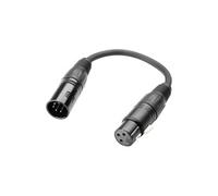 Adaptateur DMX XLR 5-poles M Vers XLR 3-poles F 0.2 M câbles DMX