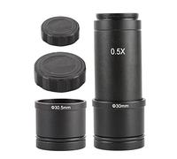 Adaptateur d'objectif 0,5X C Mount avec revêtement réfléchissant bleu pour microscope stéréo trinoculaire binoculaire trinoculaire lentille de réduction 0.5x C Mount Lens de réduction oculaire