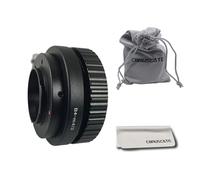 Adaptateur d'objectif B4 (2/3") - M4/3, compatible B4 (2/3") vers micro quatre tiers (M4/3 MFT) : EPL7, EPL6, EPL5, EPL3, EPM1, EP2, EPL2, GX85, GX80, GX9, GX8, GX7, B. GH1, GF1. GF2, G6, GF1, GF2,