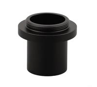 Adaptateur d'objectif de microscope 1 x monture C 23,2 mm Taille pour appareil photo CCD oculaire numérique Outil d'analyse de laboratoire