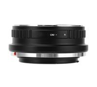 Adaptateur d'objectif en alliage d'aluminium OM à RF pour appareils photo Olympus OM