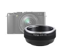 Adaptateur d'objectif en aluminium pour appareils de la série Fuji X vers appareils Canon EOS EF/EFS