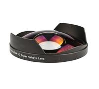 Adaptateur d'objectif Grand Angle Ultra fisheye 0,3X 52 mm / 58 mm / 62 mm / 67 mm / 72 mm avec Pare-Soleil Uniquement for caméras vidéo et caméscopes(72MM)