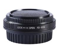 Adaptateur d'objectif K&F Canon FD - Canon EOS (EF / EF-S) (avec lentille)