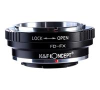 K&F Concept - Bague d'adaptation boitier Fujifilm X pour objectifs Canon FD