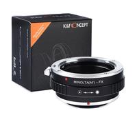 Adaptateur d'objectif K&F Concept pour objectifs Sony Alpha A et Minolta AF vers boîtier Fujifilm X