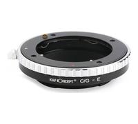 Adaptateur d'objectif K&F Contax G - Monture Sony E | ✅ Livraison gratuite à partir de 100 €