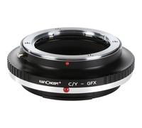 K&F Concept - Bague d'adaptation boitier Fujifilm GFX pour objectifs Contax / Yashica
