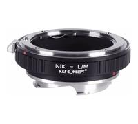 Adaptateur d'objectif K&F Nikon F - Leica M