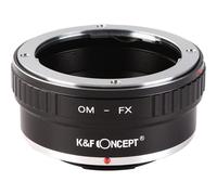 K&F Concept – Adaptateur d'objectif Olympus OM pour boîtier Fujifilm X