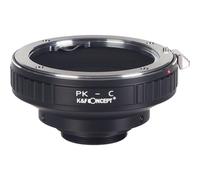 Adaptateur d'objectif K&F Pentax K - Monture C