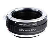 Adaptateur d'objectif K&F pour Sony Alpha A et Minolta AF - Monture Sony E