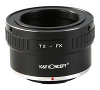 Adaptateur d'objectif K&F T2 - Fujifilm X