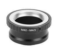 Adaptateur D'objectif M42 vers Micro 4/3, Monture à Vis M42 vers Bague de Conversion D'objectif Micro Quatre Tiers M43, pour Monture EP1 EP2 EP3 EPL1 EPL2 Micro 4/3