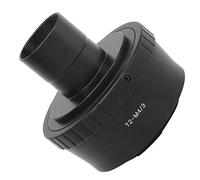 Adaptateur D'objectif Télescope 0,965in Monture en T pour T2 - M4 / 3 pour Appareil Photo M4 / 3 Projection D'astrophotographie Astronomique Confortable Alliage D'aluminium Noir