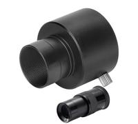 Adaptateur D'oculaire De Télescope-convertisseur Entièrement Métallique | Construction entièrement métallique, filetage interne mat, base 0,965 filetée par filtre (24,5 mm à 31,7 mm, 33 g)