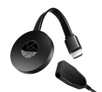 Adaptateur Dongle HDM1 sans Fil 1080P pour TV, Dongle WiFi Affichage Écran Compatible pour Prise en Charge Miracast, DLNA, Airplay, Streaming iOS Android Windows Mac, 2.4GHz Portable