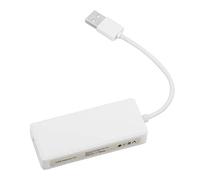 Adaptateur Dongle USB Carplay Navigation vers écran de Voiture pour boîte CarPlay pour Smartphone (Blanche)
