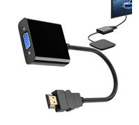 Adaptateur d'ordinateur - Connecteur d'ordinateur portable vers moniteur | Adaptateur DisplayPorts vers HDMI, adaptateur HDMI vers VGA haute définition, adaptateur VGA vers DisplayPorts adaptateur