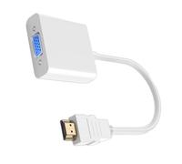Adaptateur d'ordinateur de 0,25 m - Câble VGA, connecteur d'ordinateur Portable Moniteur | Câble pour connecter Un Ordinateur Portable à Un Moniteur | Convertisseur Adaptateur VGA DisplayPor