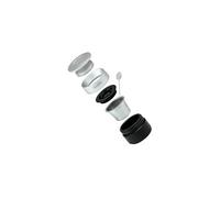 Adaptateur Double Espresso - - Basket Plus - Support à dosettes - Compatible avec dosettes - Mixte