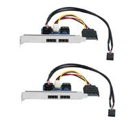 Adaptateur double port SATA vers port USB 5 V/12 V Power over ESA