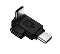 Adaptateur double port USB 3 type C mâle & Play Designs Type C Adaptateur Microphones Plastique pour smartphones Conversion OTG en plastique solide pour smartphones