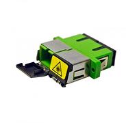 Adaptateur double SC/APC femelle SC/APC femelle avec capuchon autobloquant