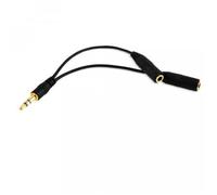 Muvit Muauc0003 Câble Audio 3,5mm Noir