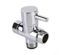 Adaptateur Douche Robinet Laiton Massif G1/2 | Laiton massif, finition chromée, résistance oxydation, commutation fluide, usage quotidien intense