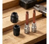 Adaptateur Douille 100mm Pour à Chocs Résistant Adaptateur Douille(M10) | Compatible clés à chocs, rainure anti-chute, transfert couple optimal, usage auto pour industriel, montage précis