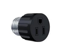 Adaptateur Douille Fiche - Convertisseur pour Ampoules en Forme de Tige - Adaptateur De Prise Pour Douille - Pour Cuisine Salon Chambre Salle De Bain Vestiaire Café Escalier