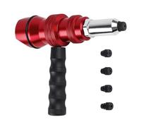Adaptateur d'outil de rivetage - Poignée antidérapante robuste, perceuse électrique sans fil, fixation de riveteuse pour remorque de véhicule, pick-up automobile, camion, tracteur