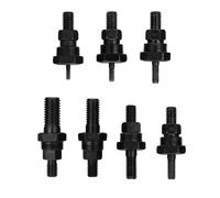 Adaptateur d'outil d'écrou de rivet, accessoire de machine à riveter, têtes de rivetage de remplacement de mandrin fileté pour la plupart des riveteuses à écrou standard, faciles (Mch)