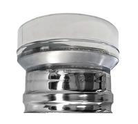 Adaptateur DP-ps femelle conduit de cheminée isolé inox 180/230