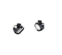Adaptateur dragonne pour photo 4 pcs acier inoxydable noir
